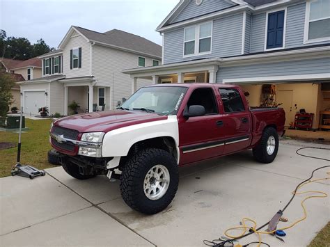 My second 04 Silverado Prerunner. : Trucks