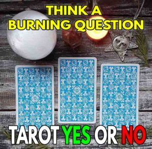 The YES or NO tarot more complete than you'll ever try. 100% ACCURATE