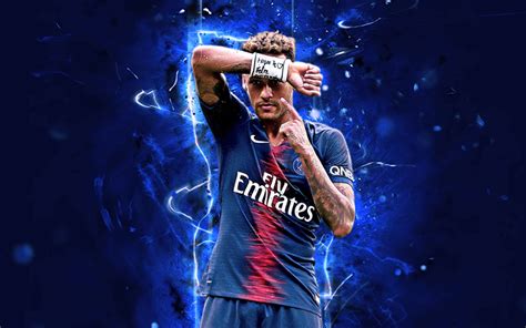 Download wallpapers Neymar, 2018, brazilian footballer, PSG, Ligue 1 ...