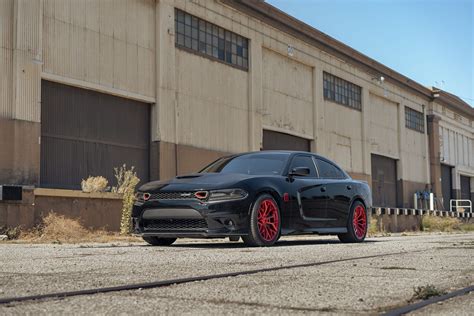 2020 Dodge Charger - Asanti MOGUL - Red | Asanti Wheels