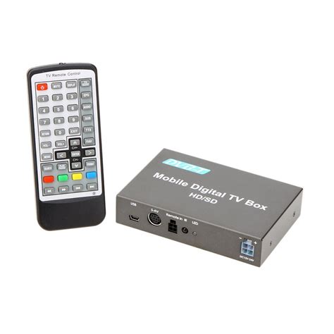 DVB-T Tuner Car Digital TV Box Analog TV Tuner High Speed 240km/h ...