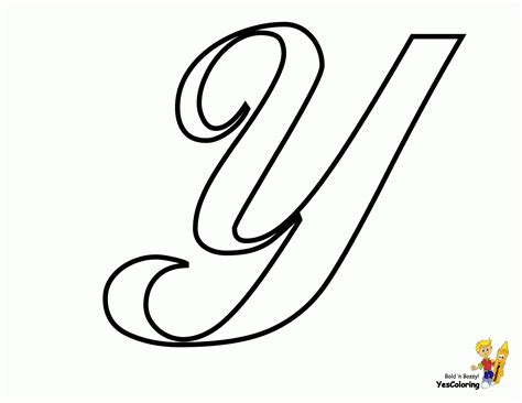 Cursive Letter Y | AlphabetWorksheetsFree.com