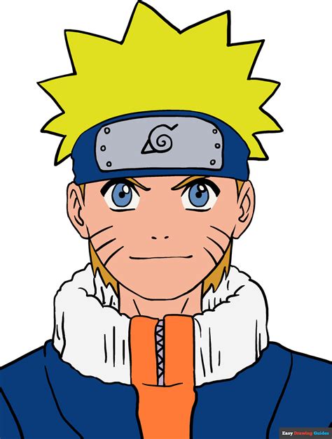 How to Draw Naruto in a Few Easy Steps | Easy Drawing Guides