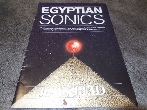 Egyptian Sonics de Reid, John: Very Good Stapled Wraps (2001) | Veronica's Books