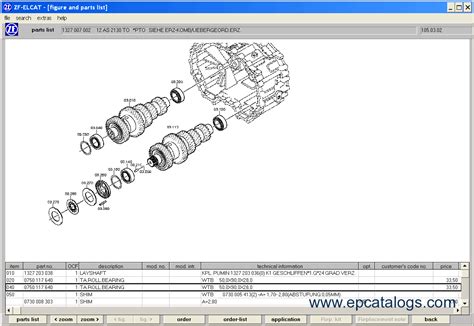 Zf Transmission Parts Catalog Online Free | Reviewmotors.co