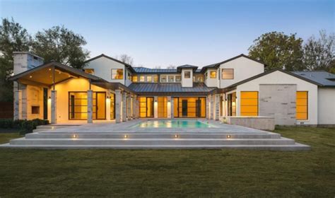 $3.695 Million Newly Built Contemporary Home In Dallas, TX - Homes of ...