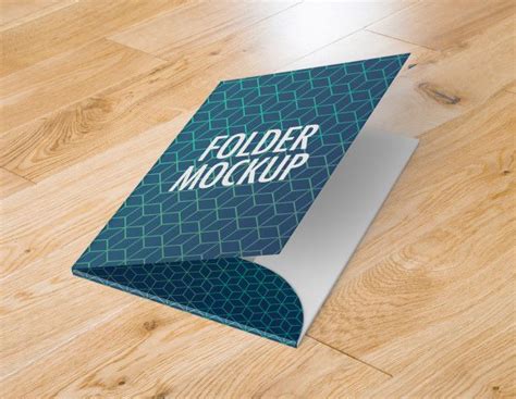 Premium PSD | A4 business folder mockup | Conjunto de papelaria ...