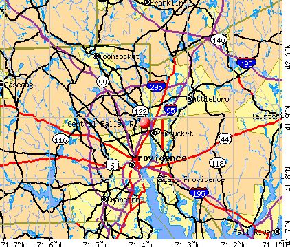 Central Falls, Rhode Island (RI 02863) profile: population, maps, real ...