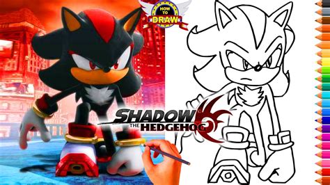 How To Draw Sonic And Shadow The Hedgehog - Theatrecouple12