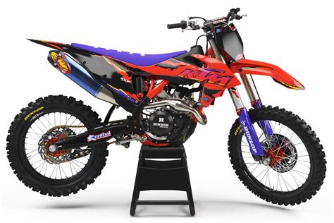 1995 Retro Orange Graphic Kit KTM – N-Style