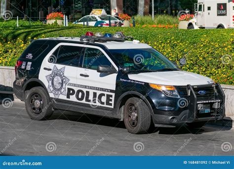 Las Vegas Metropolitan Police Department SUV. LVMPD Has Jurisdiction In ...