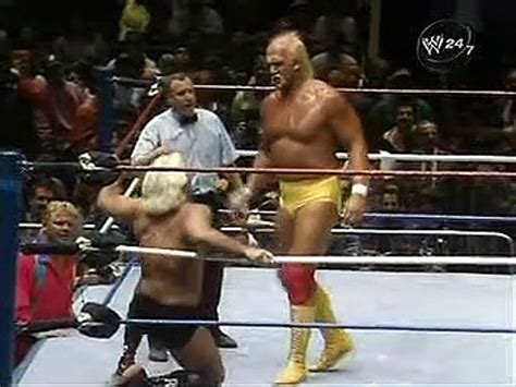 Historia del Wrestling: Ric Flair vs Hulk Hogan, WWF Madison Square ...