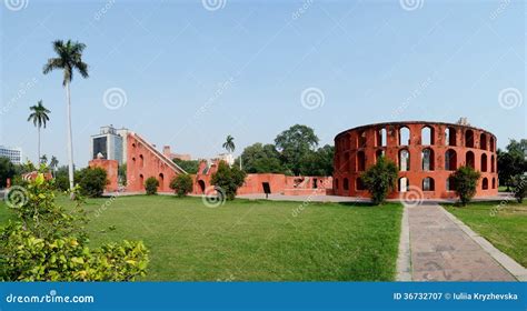 Jantar Mantar Panorama in Old Delhi,India Stock Image - Image of measurement, medieval: 36732707