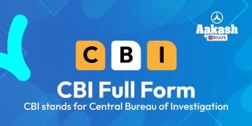 CBI full form : CBI stands for Central Bureau of Investigation