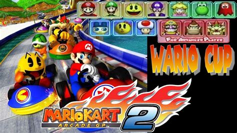 Wii - Mario Kart Arcade GP 2 - Grand Prix 5 - Wario Cup - YouTube