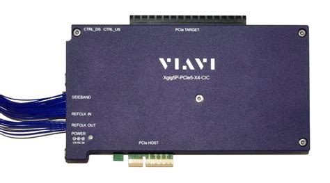 Xgig CEM 4-lane Interposer Module for PCI Express 5.0 | VIAVI Solutions ...
