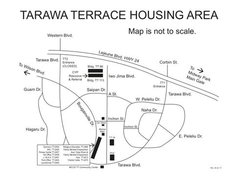 Camp Lejeune Marine Base Map