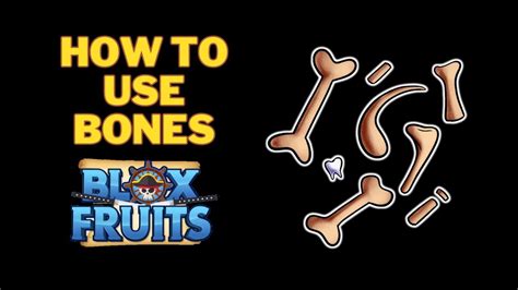 What To Do With Bones in Blox Fruits | Third Sea - YouTube