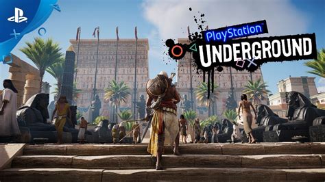 Assassin's Creed Origins PS4 Gameplay | PlayStation Underground - YouTube