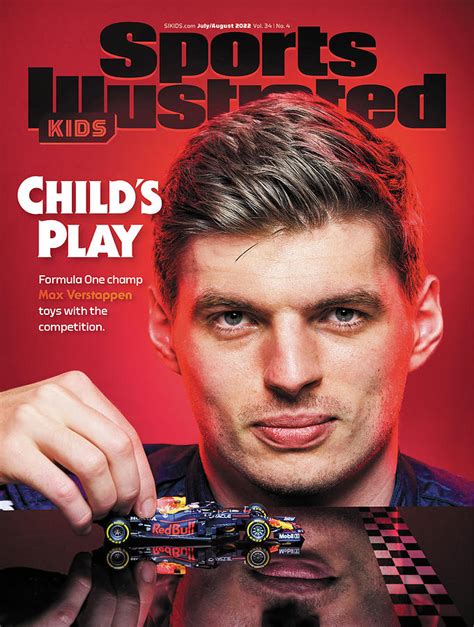 SI Kids - Max Verstappen Issue Cover Photograph by Sports Illustrated ...