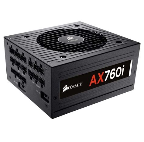 Corsair AX760i Strømforsyning - 760 Watt - 0 - Fanless - 80 Plus Platinum certified