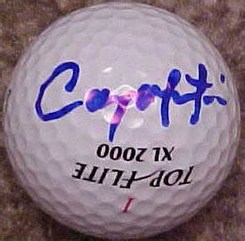 Casey Martin Autographed Golf Ball