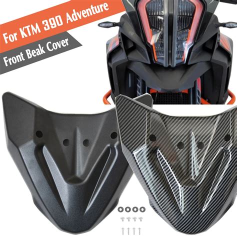 Motorcycle Accessories For KTM 390 Adventure ADV 2020 2021 Front Fender Mudguard Beak Cowl Guard ...