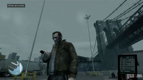 GRAND THEFT AUTO IV - The Lost and Damned - Cheats: Health, Armour, Weapons