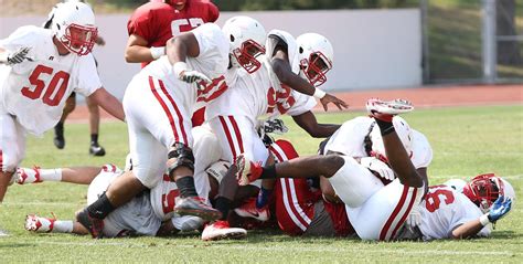 Bakersfield College Renegades Football Scrimmage Game, Saturday ...