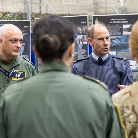 RAF Waddington on Twitter: "Yesterday our Honorary Air Commodore, His Royal Highness The Earl of ...