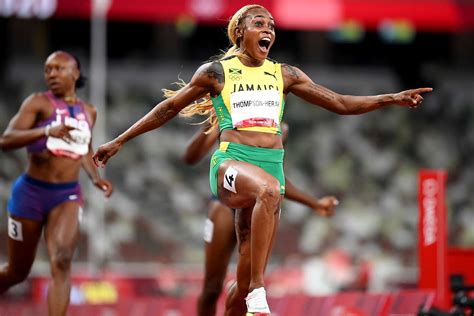 Jamaican Sprinter Elaine Thompson-Herah Breaks Flo-Jo's Olympic Record