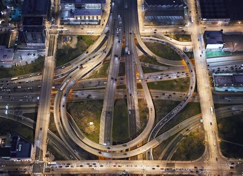 Jane Byrne Interchange, Chicago [1800 x 1306] : r/intersectionporn