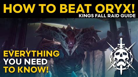 Full Oryx Boss Fight Breakdown - Everything You Need To Know - Kings Fall Raid Guide - Destiny 2 ...