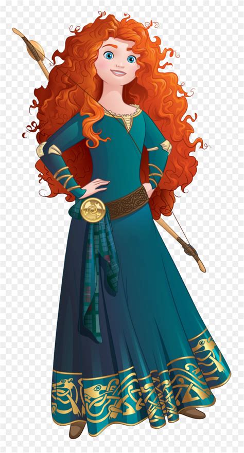 Disney Merida Png Transparent Images - Disney Princess PNG - FlyClipart