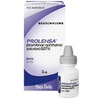 PROLENSA (Bromfenac) dosage, indication, interactions, side effects | EMPR - myCME.com