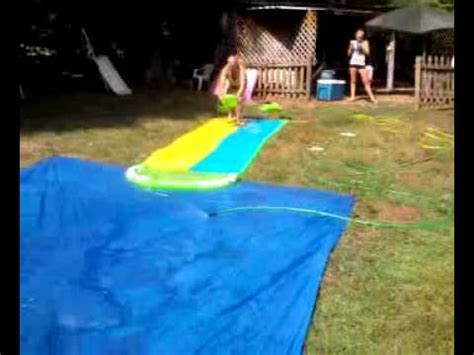 slip n slide fail - YouTube