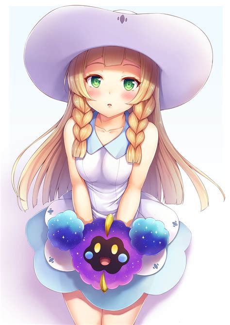 Lillie and Nebby [Pokemon S&M] : r/awwnime