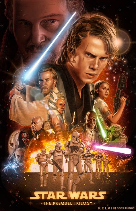 Star Wars: The Prequel Trilogy by kelvin8 on DeviantArt