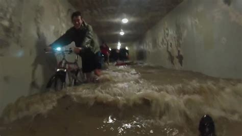 Flash Floods Have Boulder Students Tubing in Tunnels