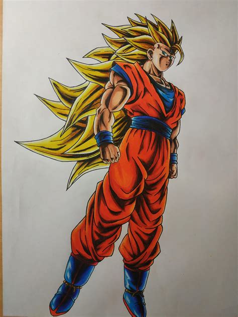 15+ Goku SSJ3 Drawing