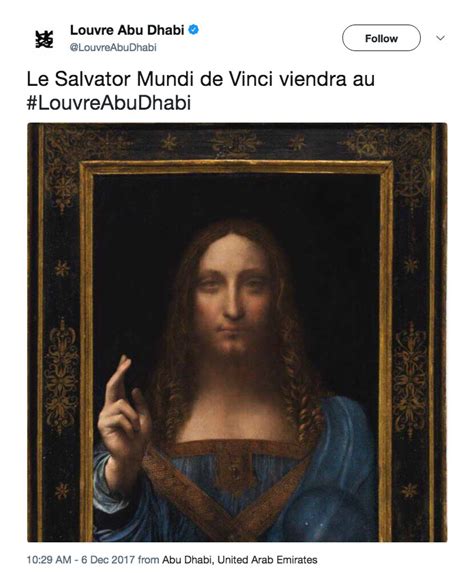 'Salvator Mundi' heads to Louvre Abu Dhabi - Art History News - by ...