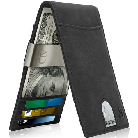 Access Denied - Slim Bifold Wallets For Men - Money Clip Wallet RFID Blocking Front Pocket ...