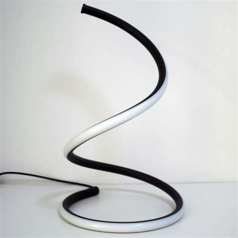 SkyeyArc Spiral LED Table Lamp, Curved LED Desk Lamp, Contemporary Minimalist | eBay