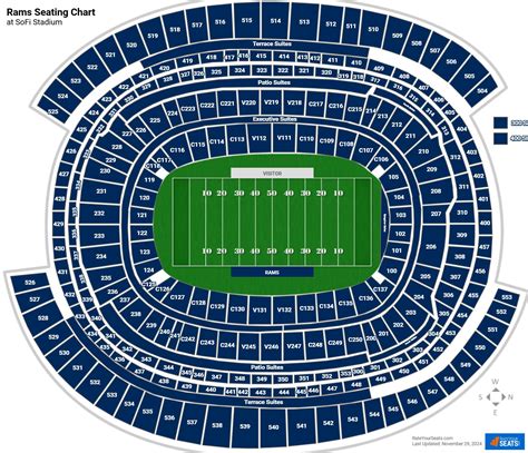 Los Angeles Rams Seating Chart - RateYourSeats.com