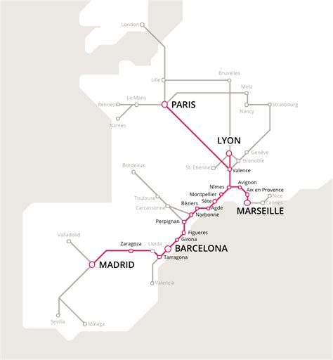 Paris to Barcelona train from £25 with SNCF | TGV INOUI - Omio