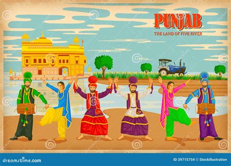 Culture Of Punjab Stock Vector - Image: 39715754