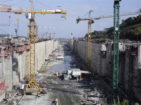 IN PICTURES. The $5.4 Billion Panama Canal Expansion Project. Opens June 26th. - CraneMarket Blog