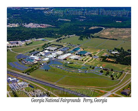 Aerial Photo of Georgia National Fairgrounds - Perry, Georgia – America from the Sky