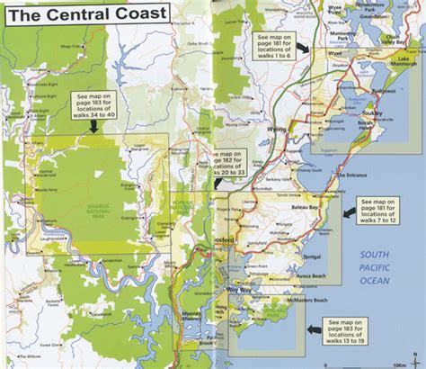 Best Walks of the Central Coast Ed 2 - Maps, Books & Travel Guides