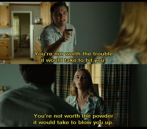 27 Emotionally Appealing Revolutionary Road Quotes - EnkiQuotes Leo ...